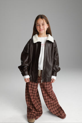 מעיל מיגל חום כהה