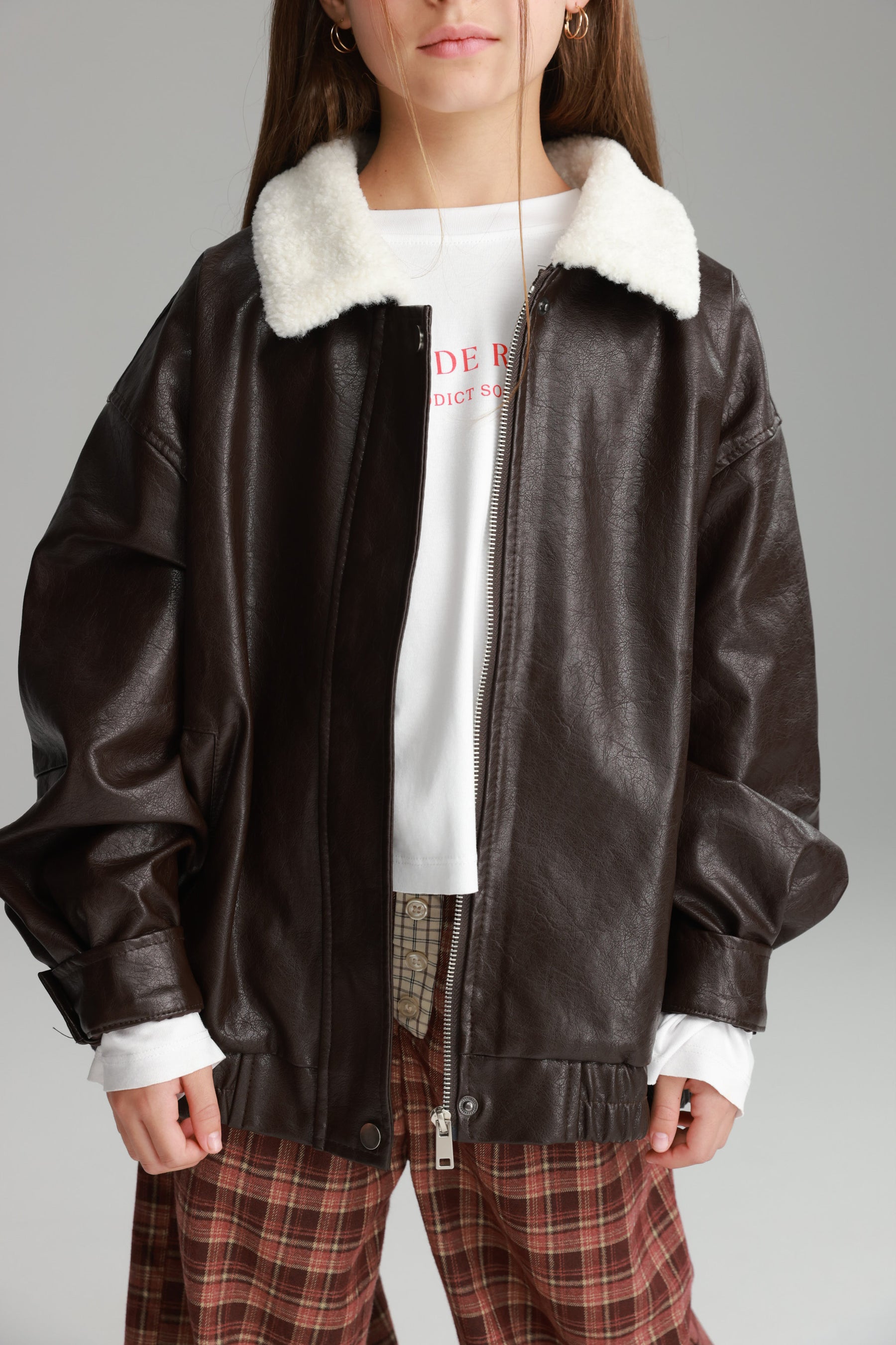 מעיל מיגל חום כהה