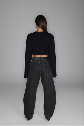 ג'ינס קייטלין שחור