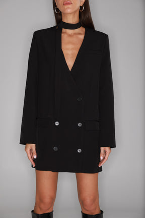 שמלת בלייזר ויקטוריה שחורה