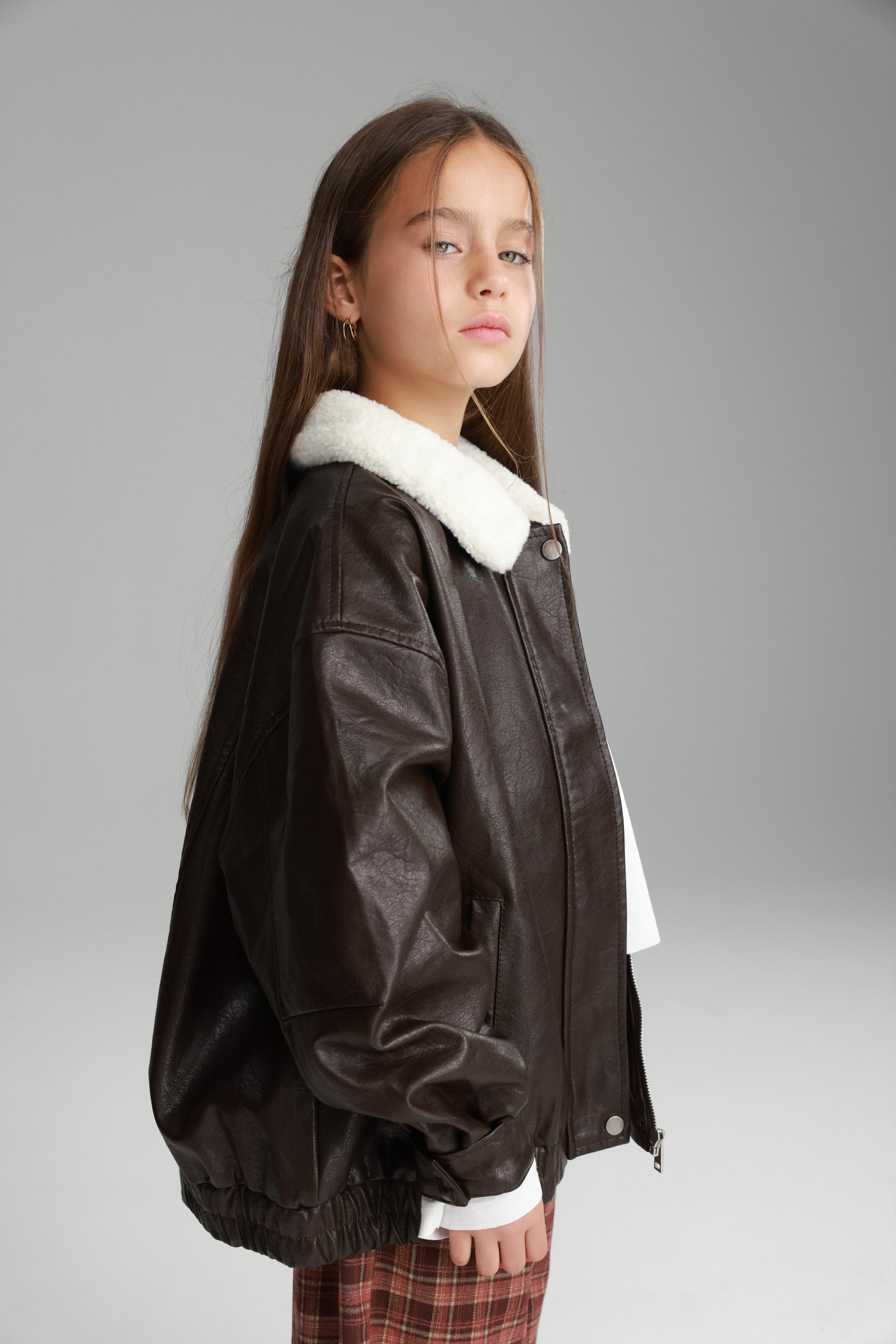 מעיל מיגל חום כהה