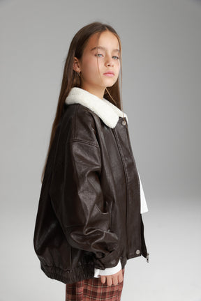 מעיל מיגל חום כהה