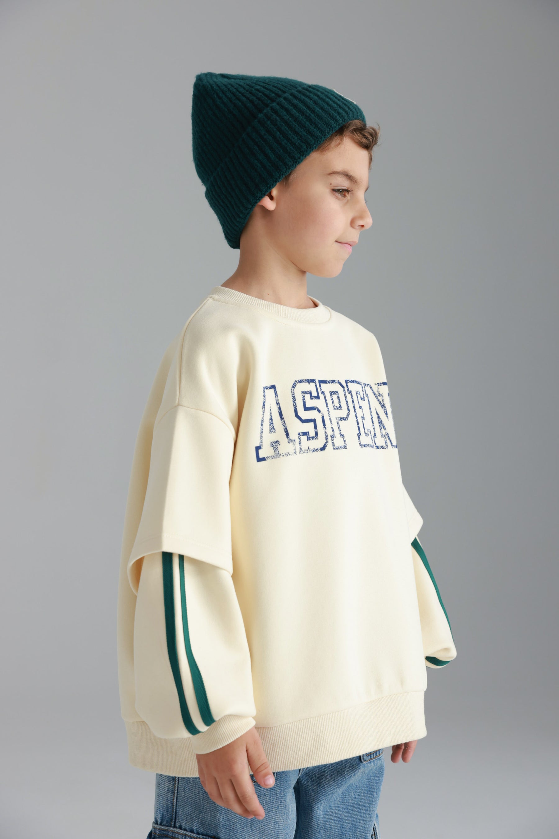 סוויטשירט אנני שמנת