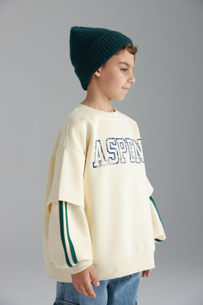 סוויטשירט אנני שמנת