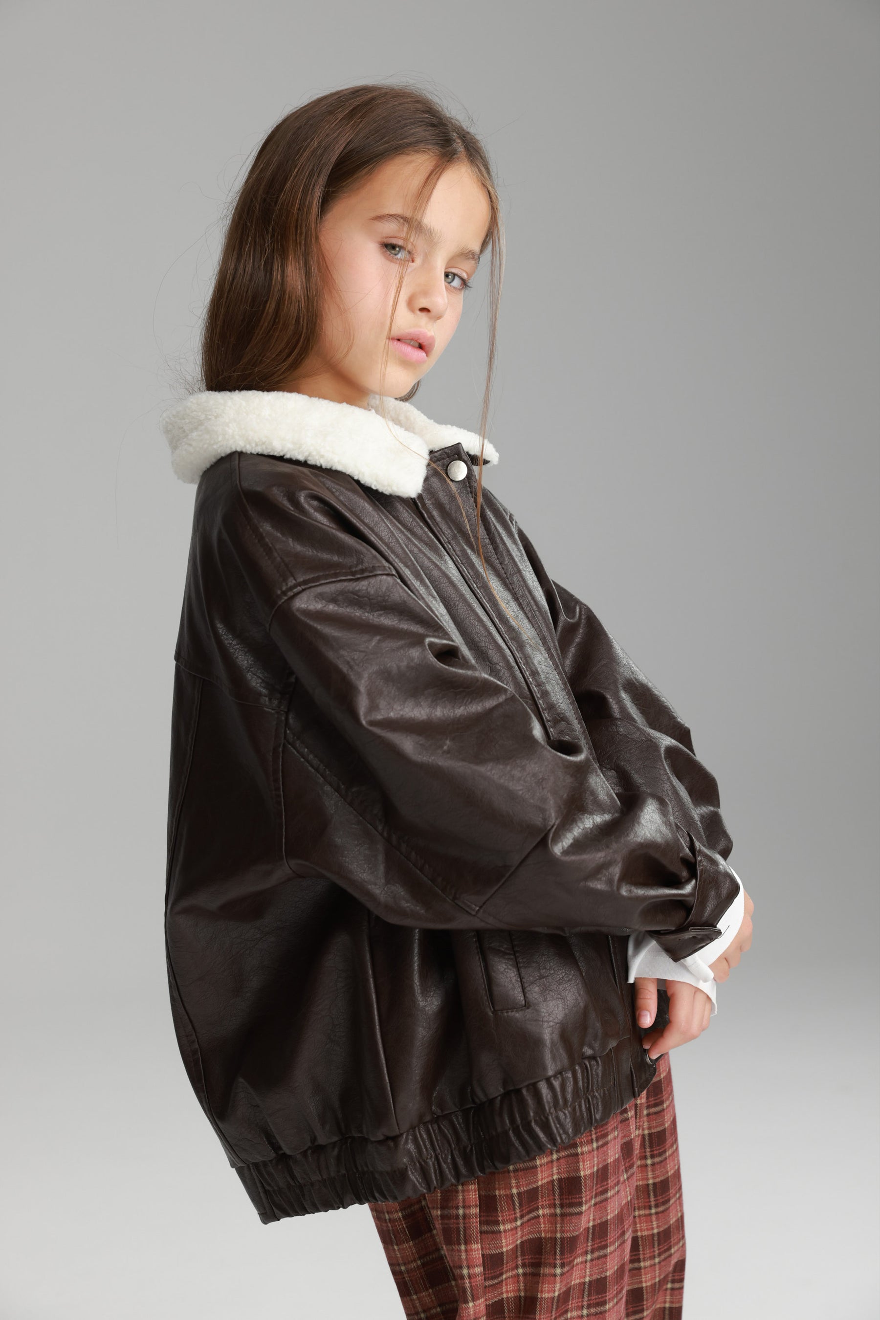 מעיל מיגל חום כהה