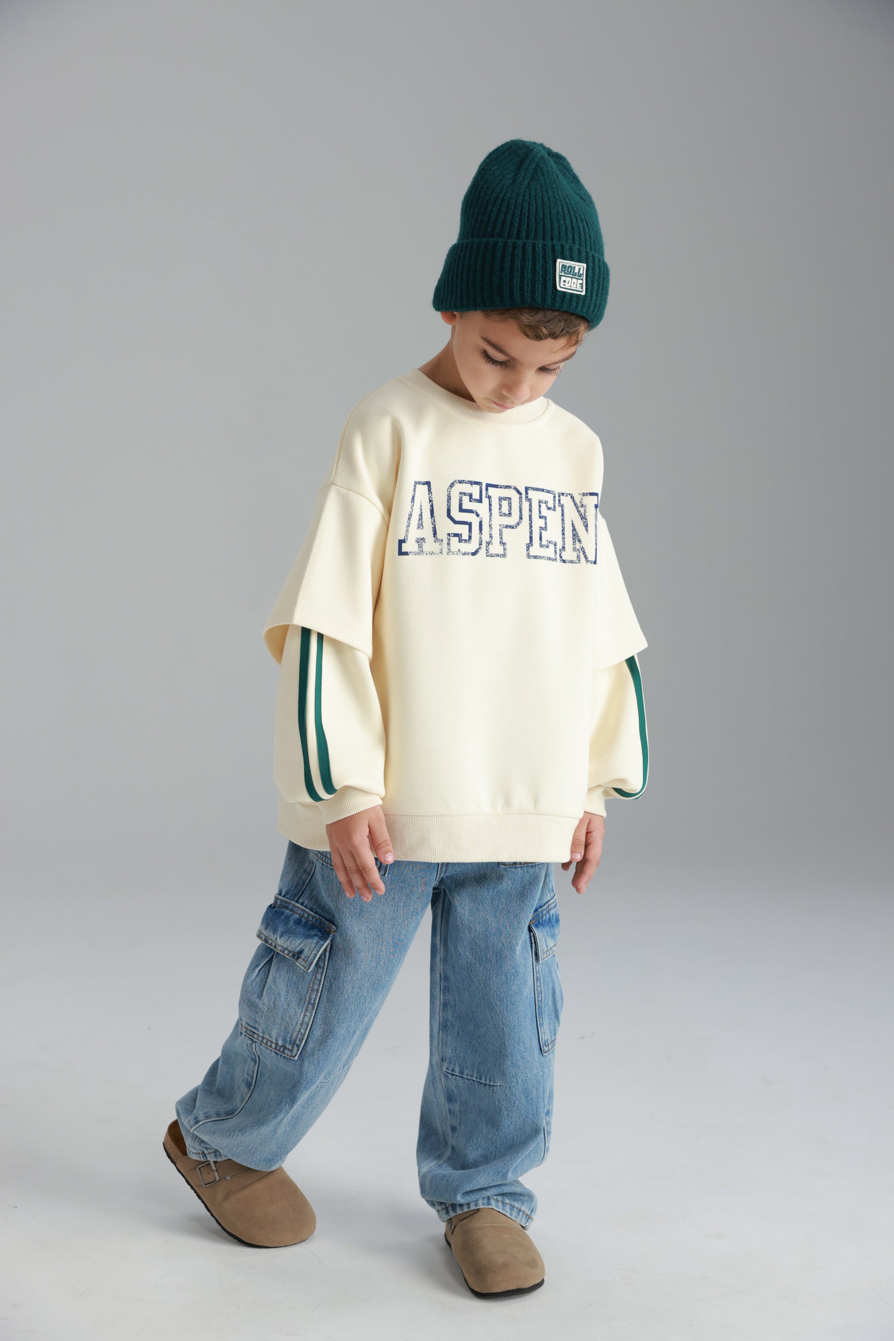 סוויטשירט אנני שמנת