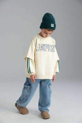 סוויטשירט אנני שמנת