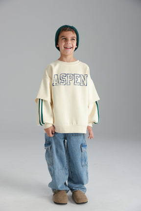 סוויטשירט אנני שמנת