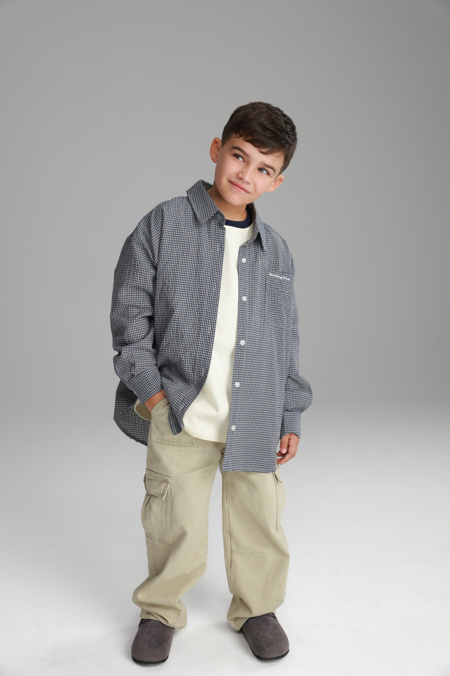 חולצת פייל שמנת