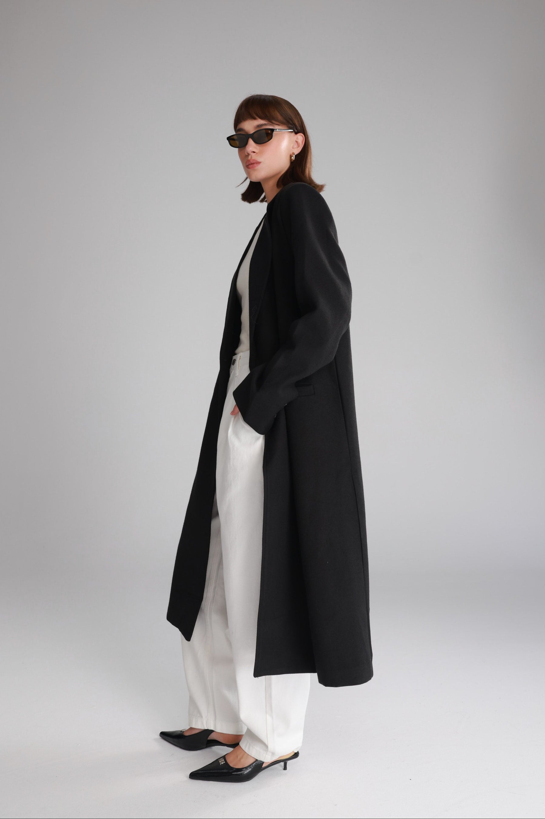 מעיל אדיסון שחור