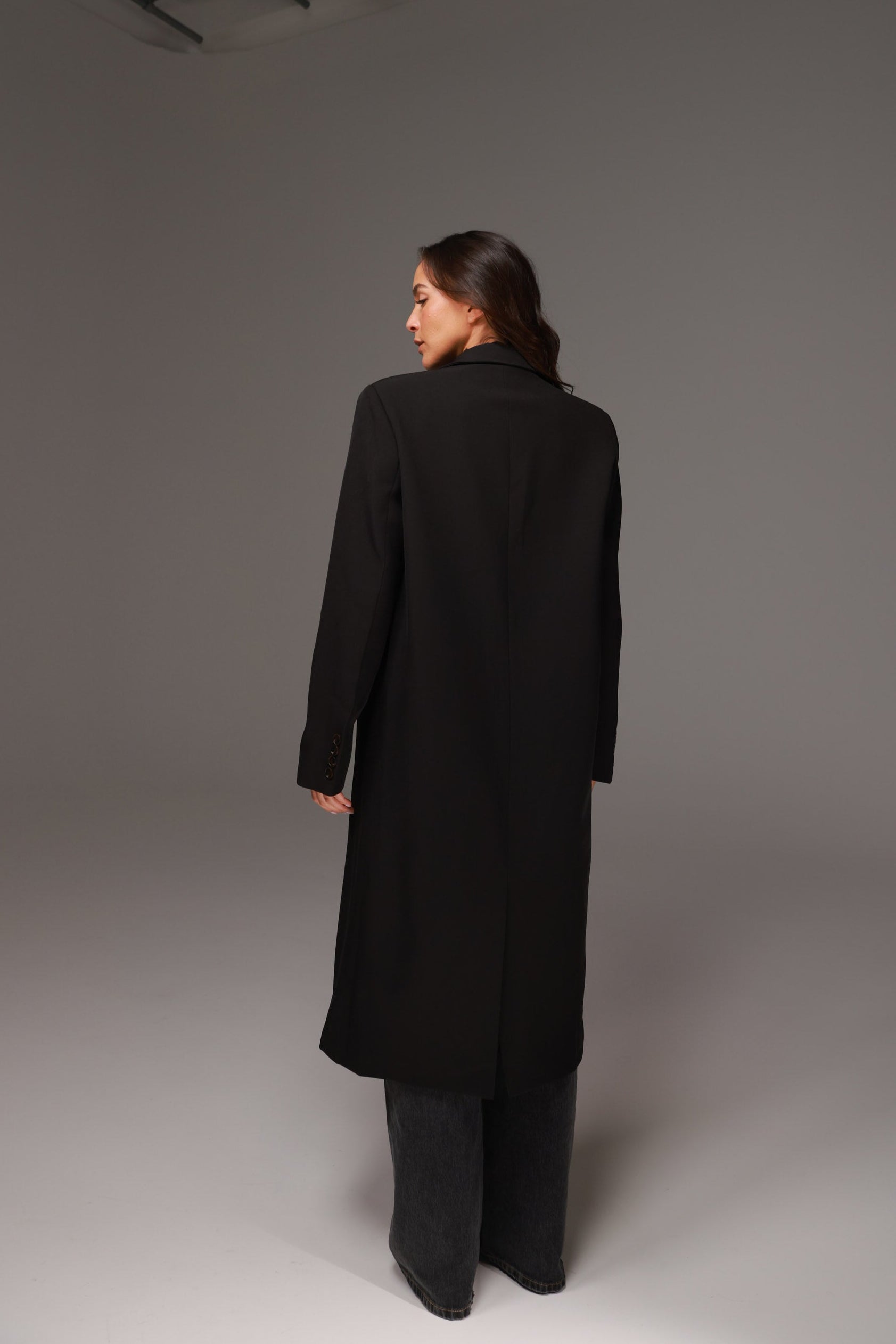 מעיל מורנה שחור