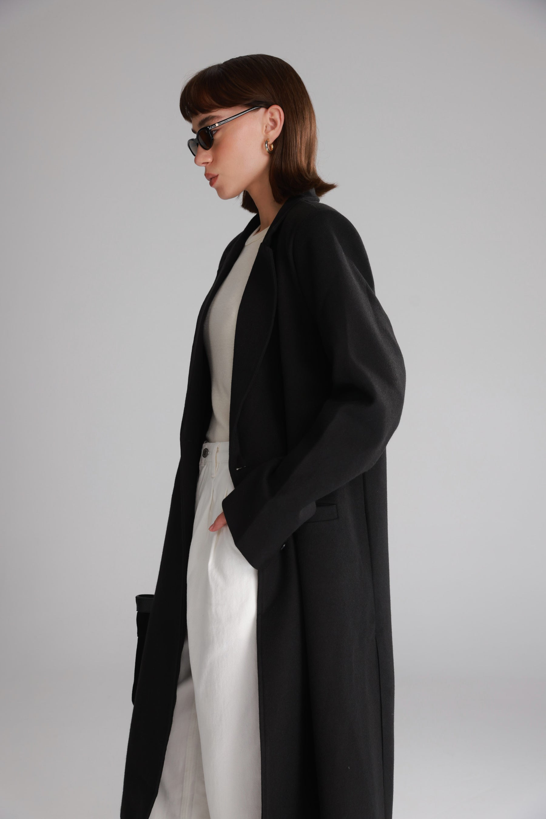 מעיל אדיסון שחור