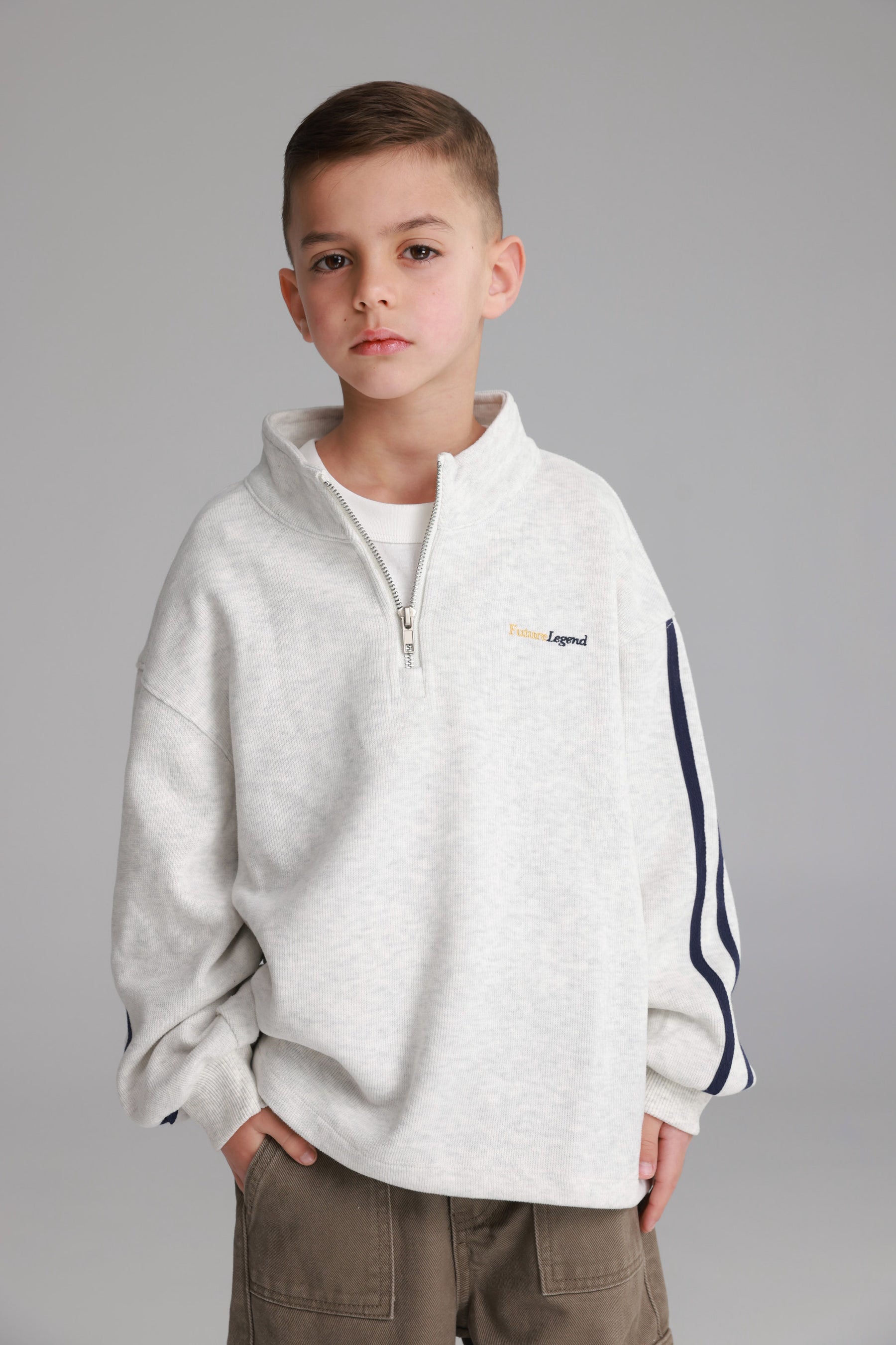 סוויטשירט טוני אפור בהיר