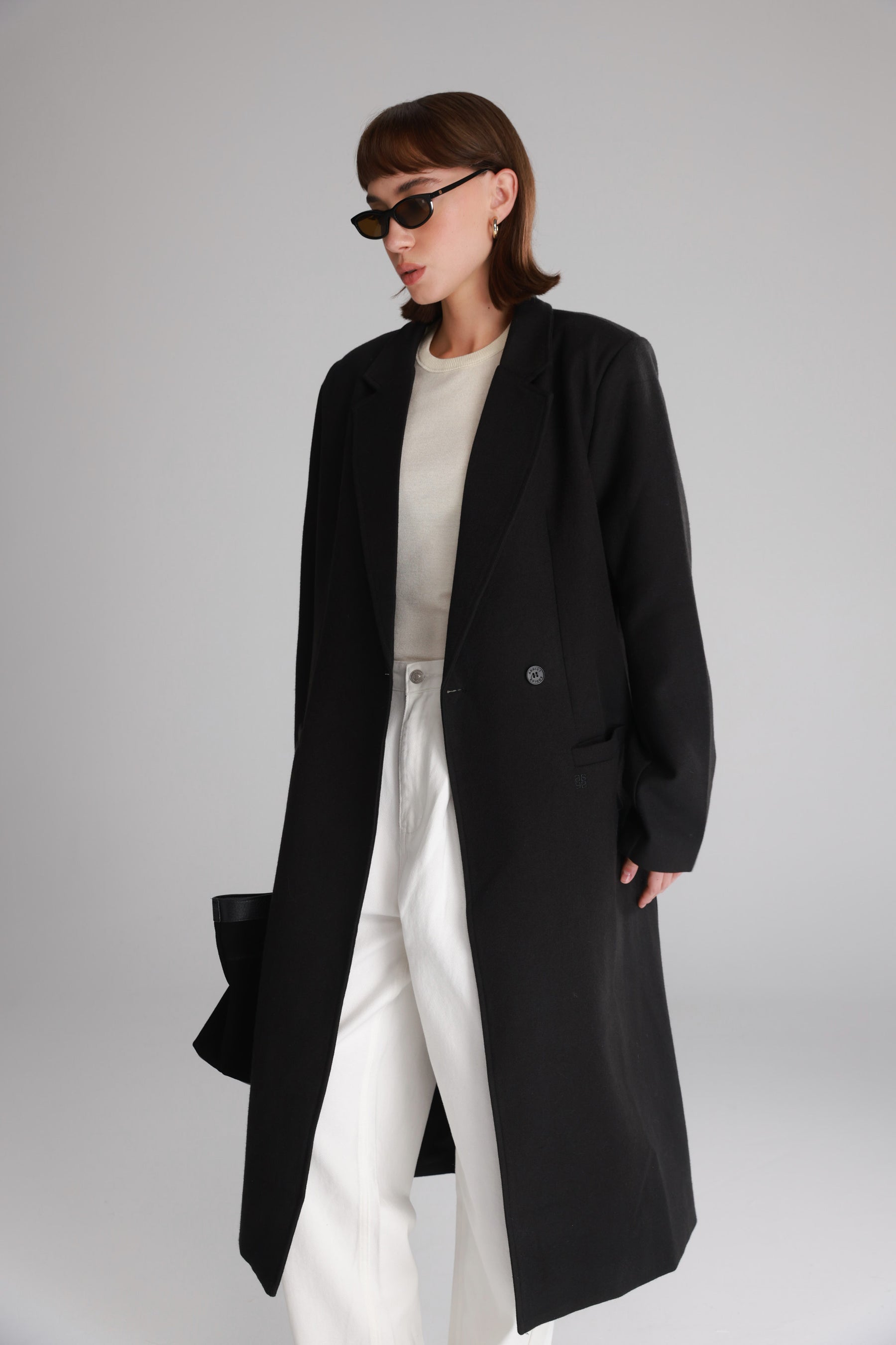 מעיל אדיסון שחור