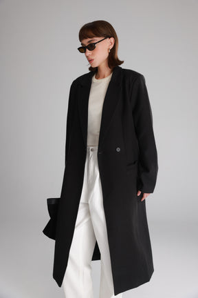 מעיל אדיסון שחור