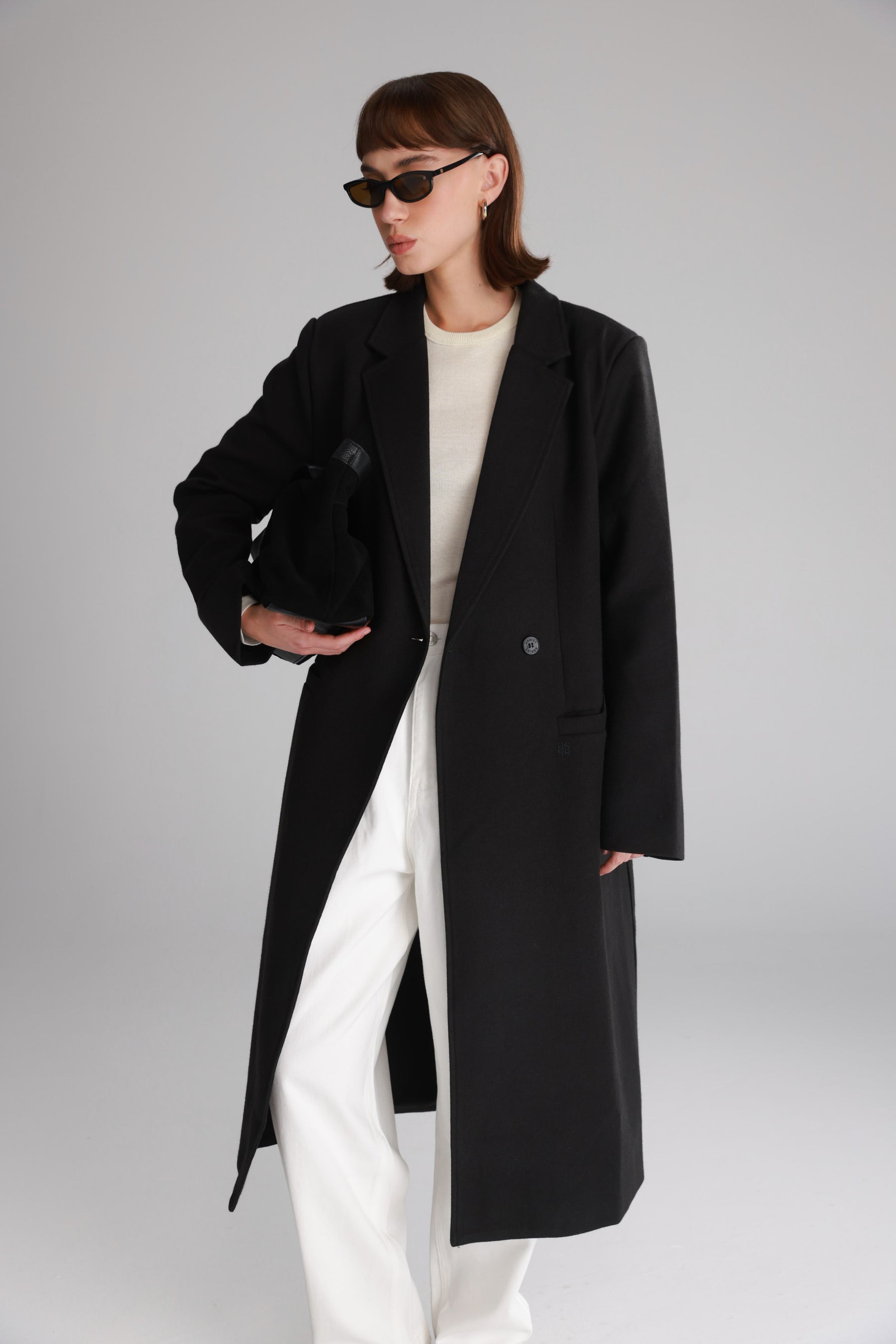 מעיל אדיסון שחור