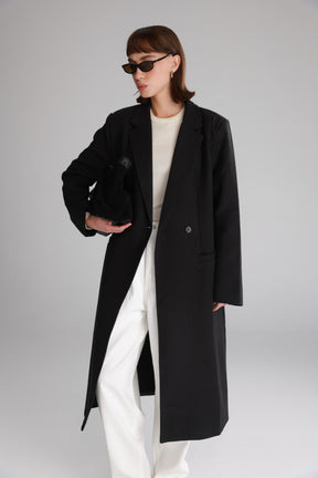 מעיל אדיסון שחור