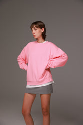 חולצת סריג אמילי ורודה