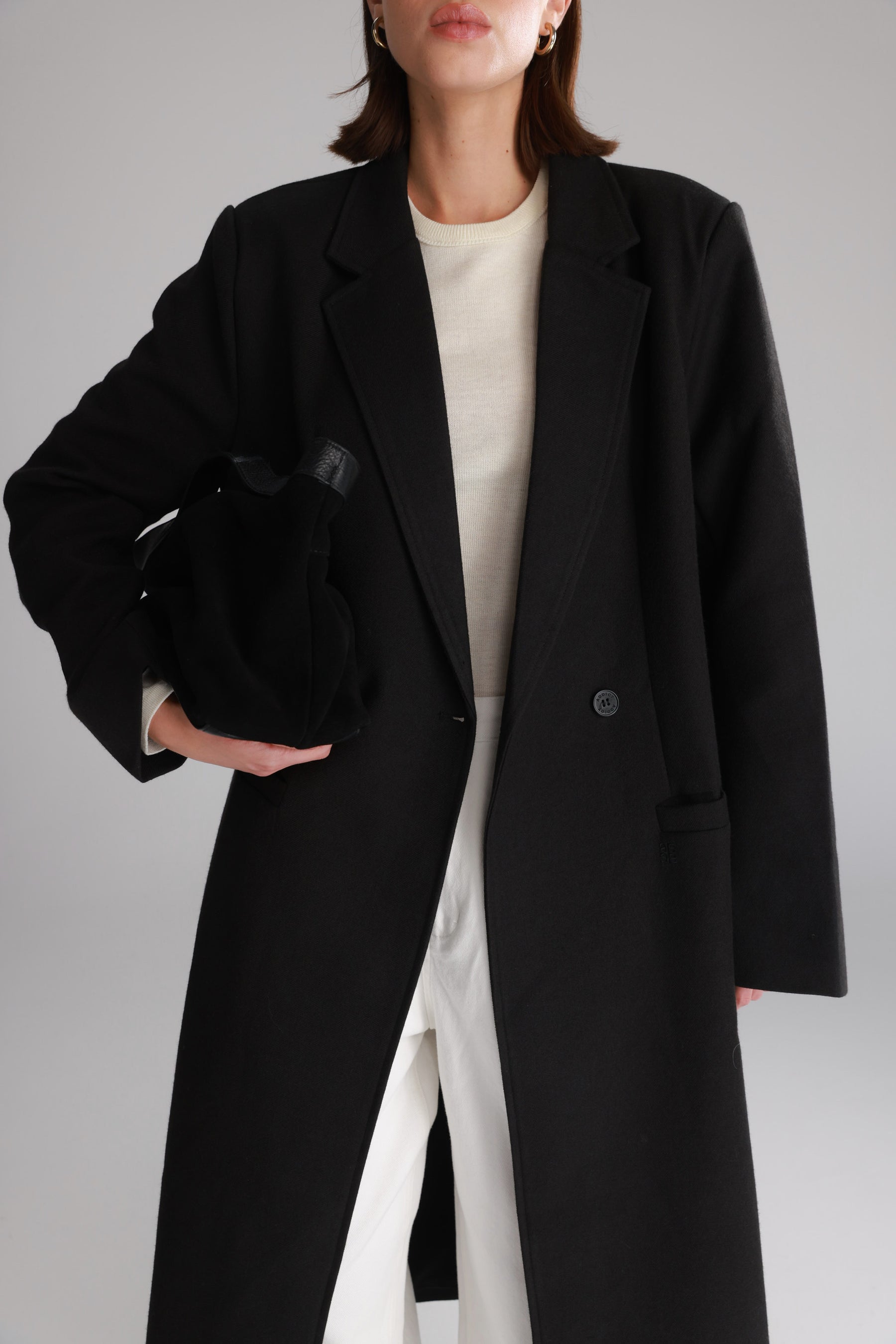 מעיל אדיסון שחור