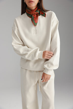 חליפת אדיסון שמנת