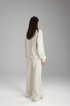 חליפת אדיסון שמנת