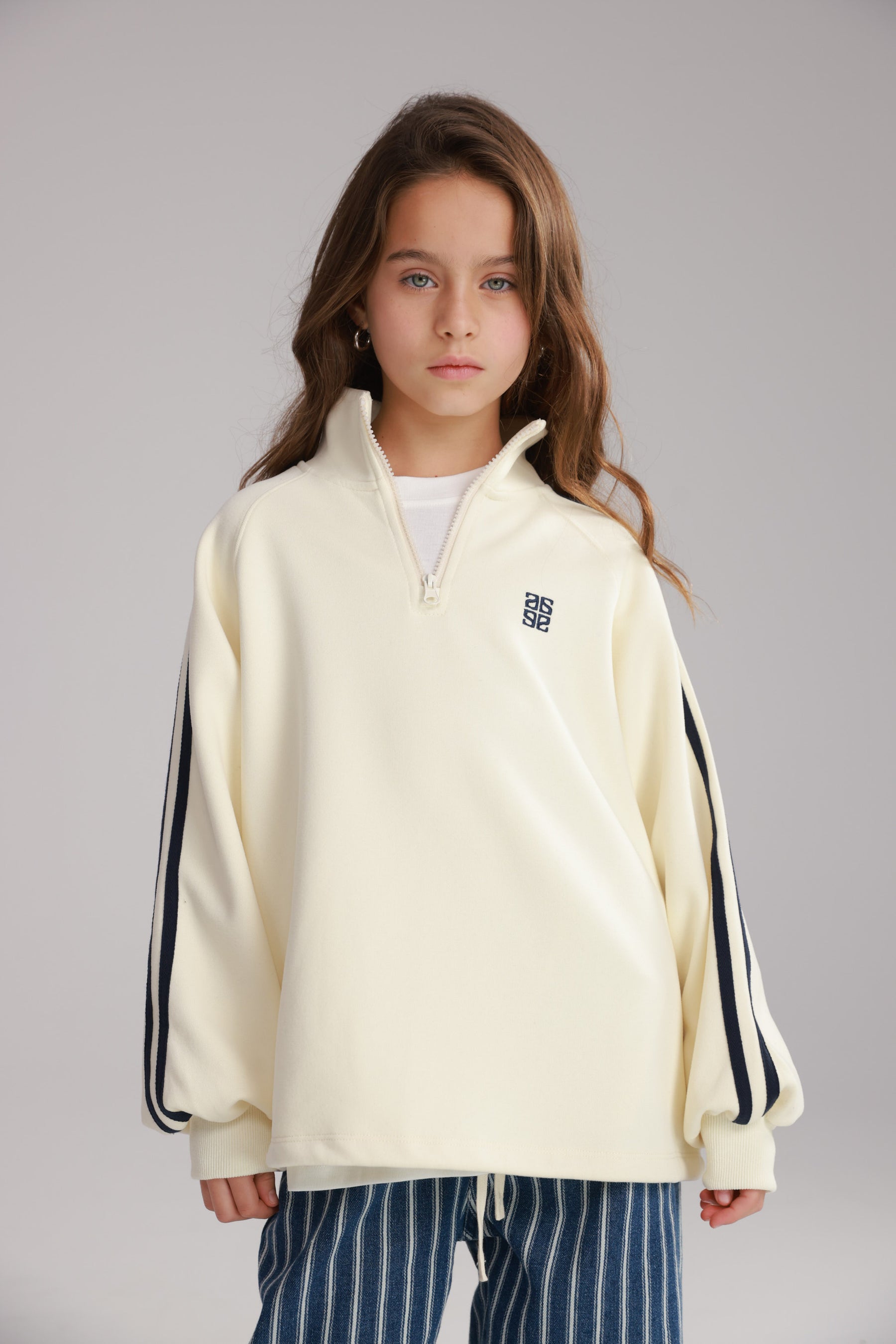 סוויטשירט נולי שמנת