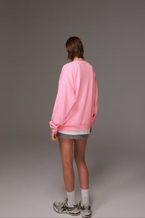 חולצת סריג אמילי ורודה