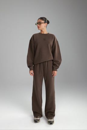 חליפת אדיסון חומה