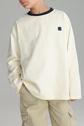 חולצת פייל שמנת