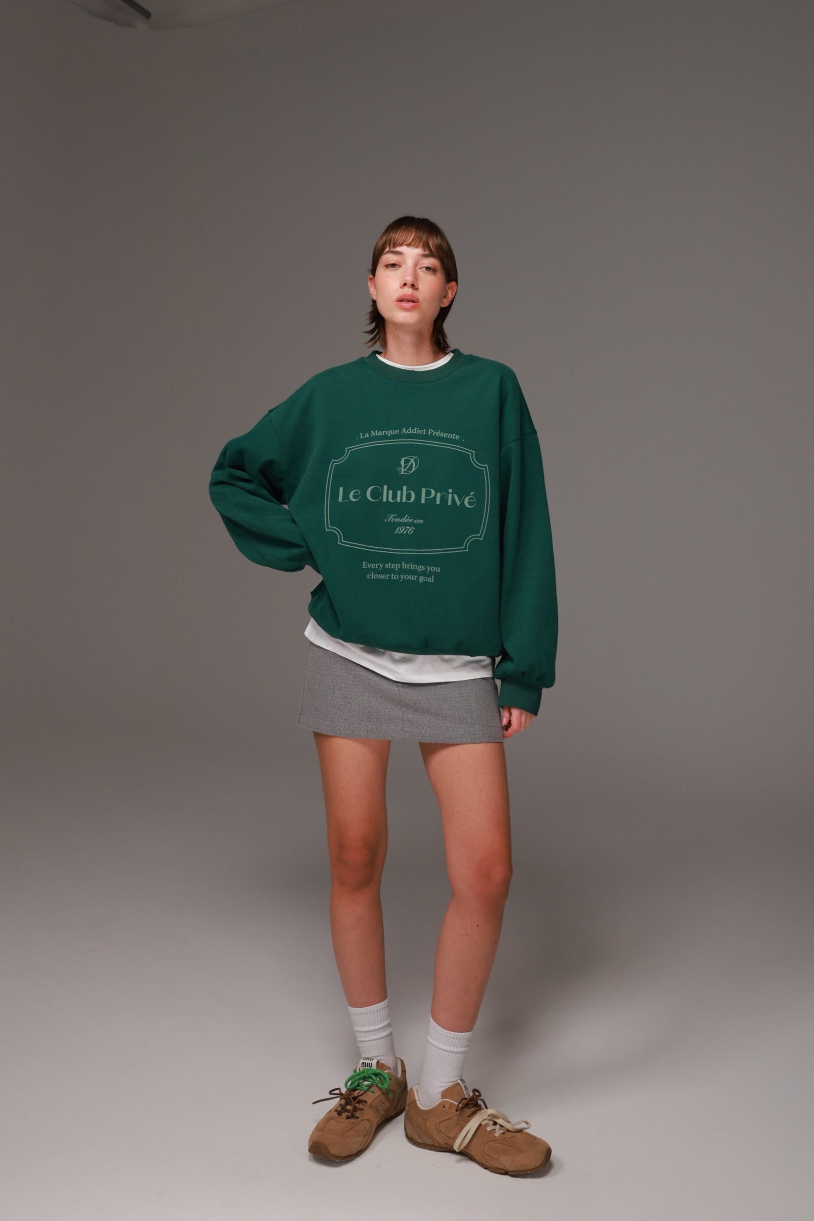 סוויטשירט קליבלנד ירוק