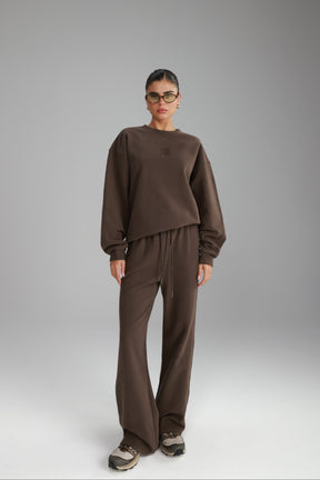 חליפת אדיסון חומה