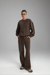 חליפת אדיסון חומה