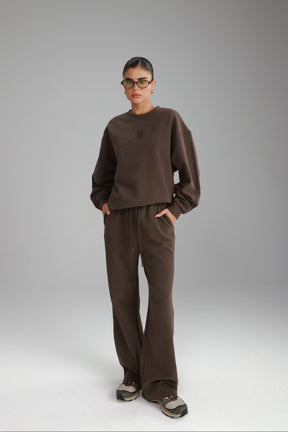 חליפת אדיסון חומה