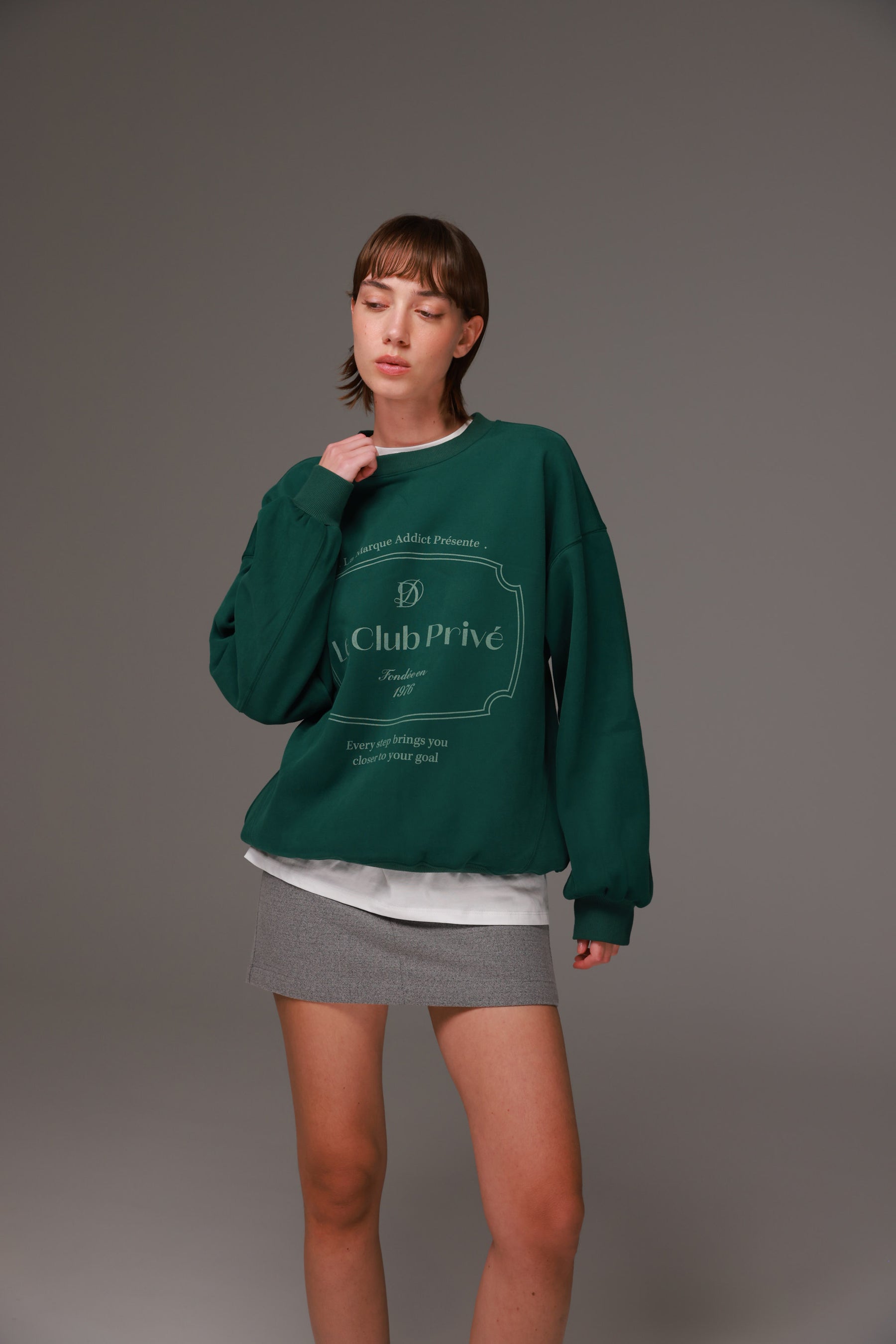 סוויטשירט קליבלנד ירוק