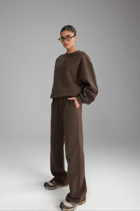 חליפת אדיסון חומה