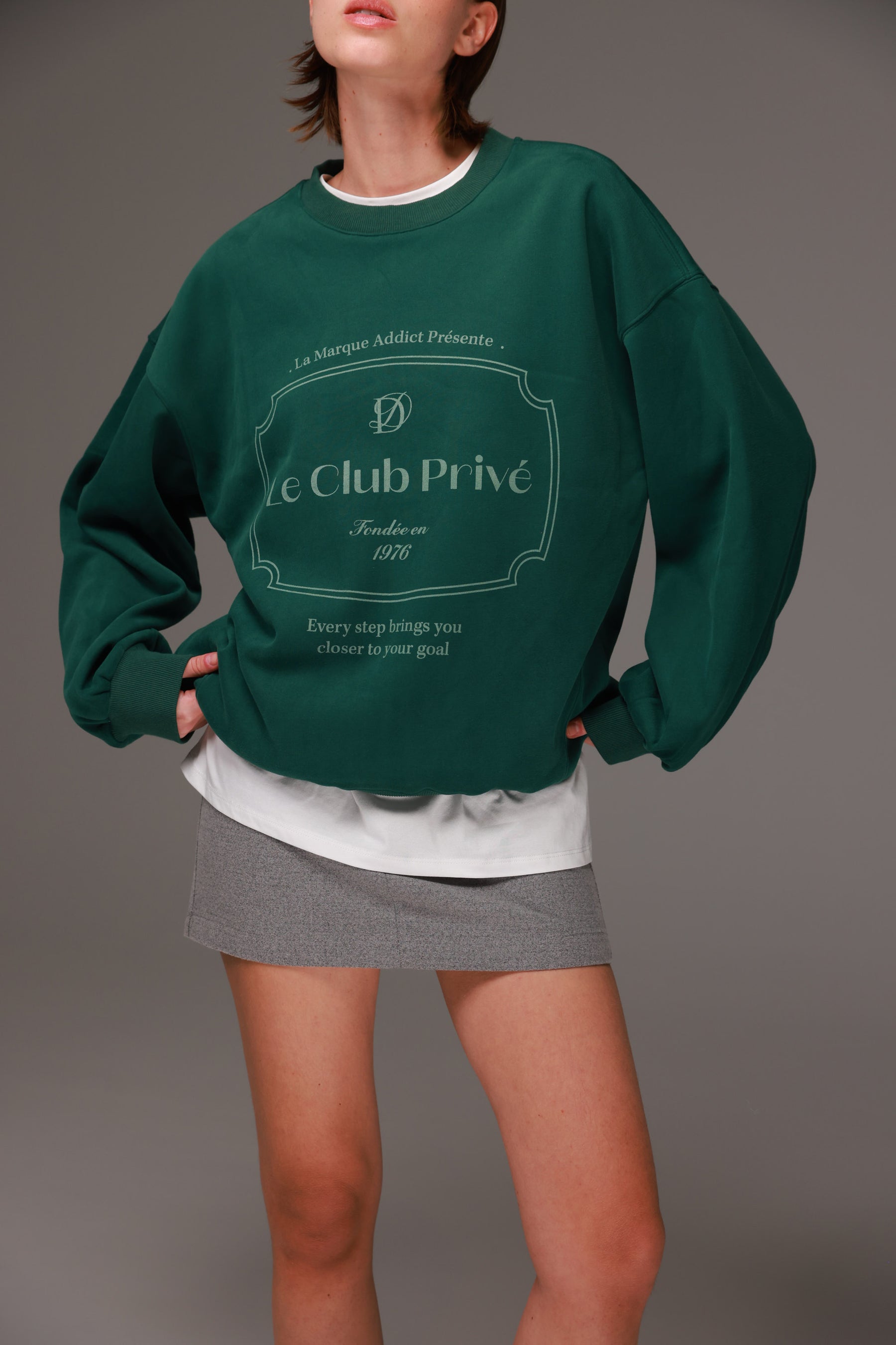 סוויטשירט קליבלנד ירוק