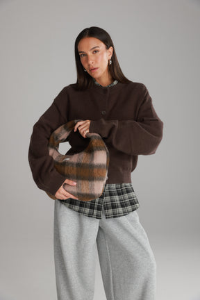 סוודר מלודי חום