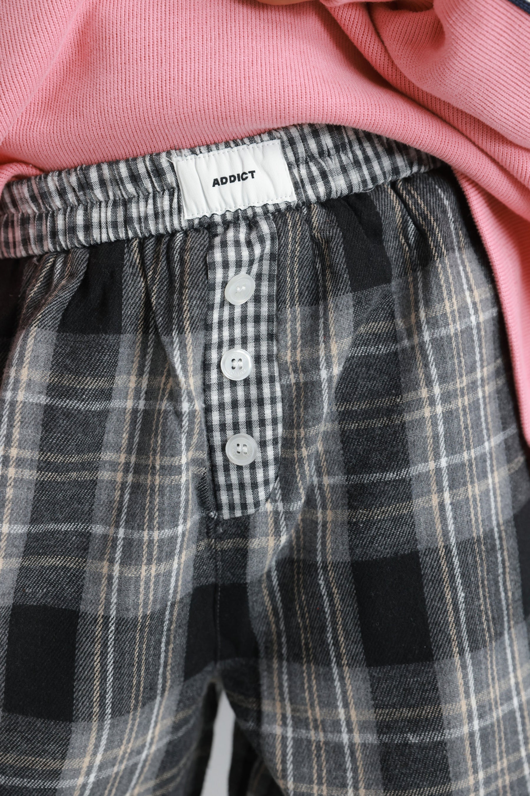 מכנסי סטיב אפורים