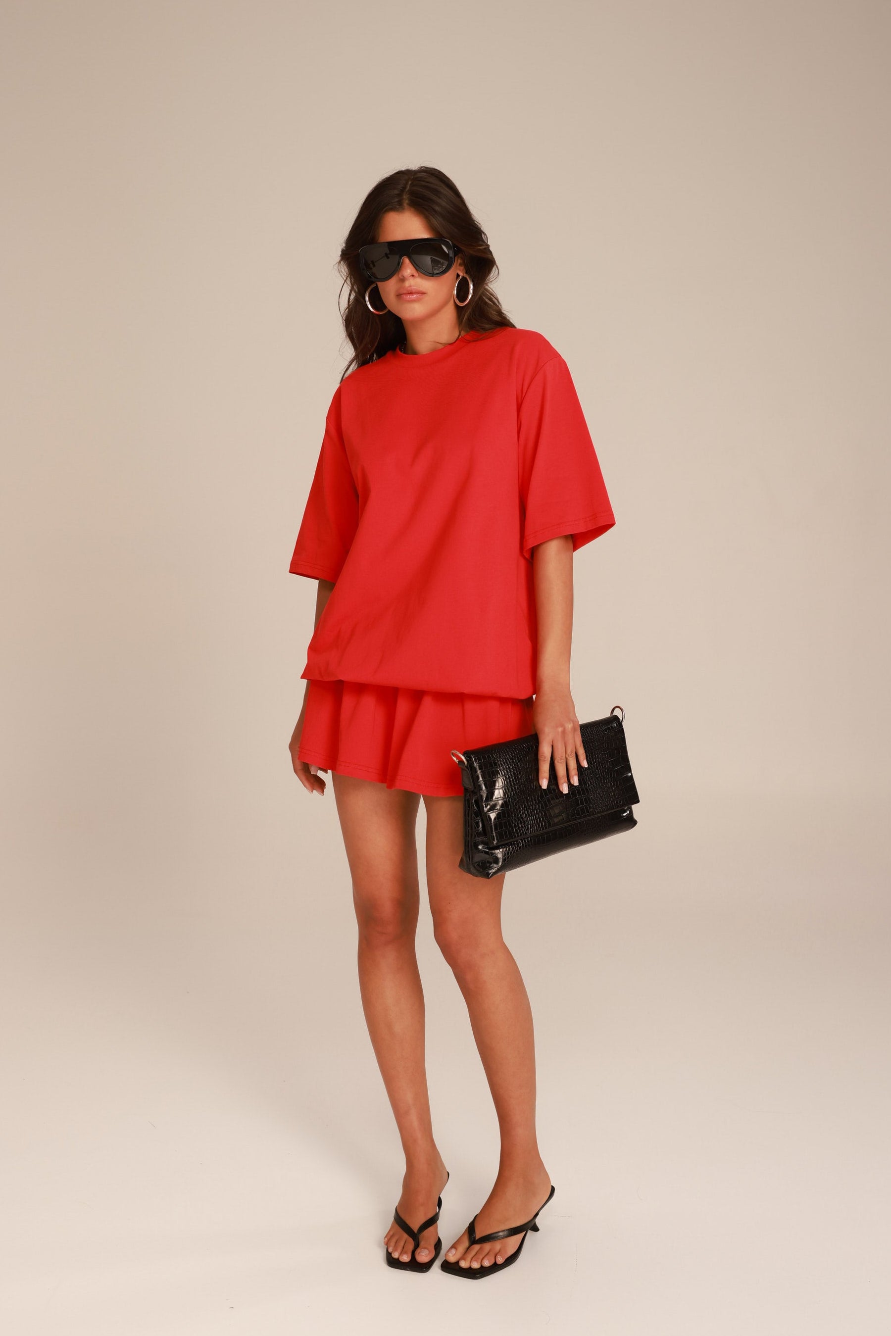 שמלת ג'ואי אדומה