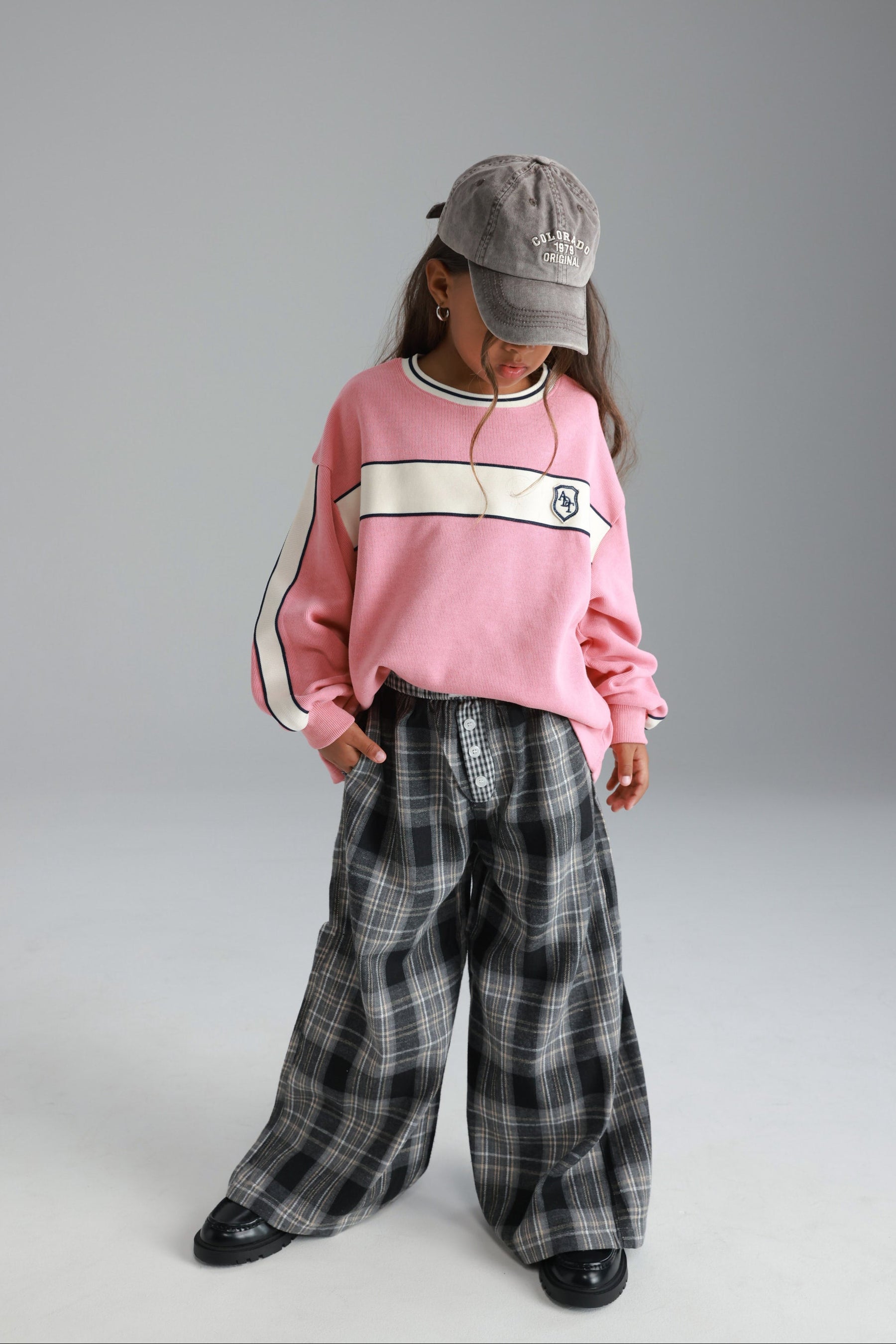 מכנסי סטיב אפורים