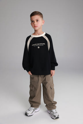 סוויטשירט אוליבר שחור