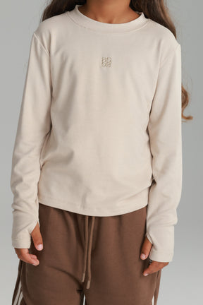 חולצת וויטני בז'