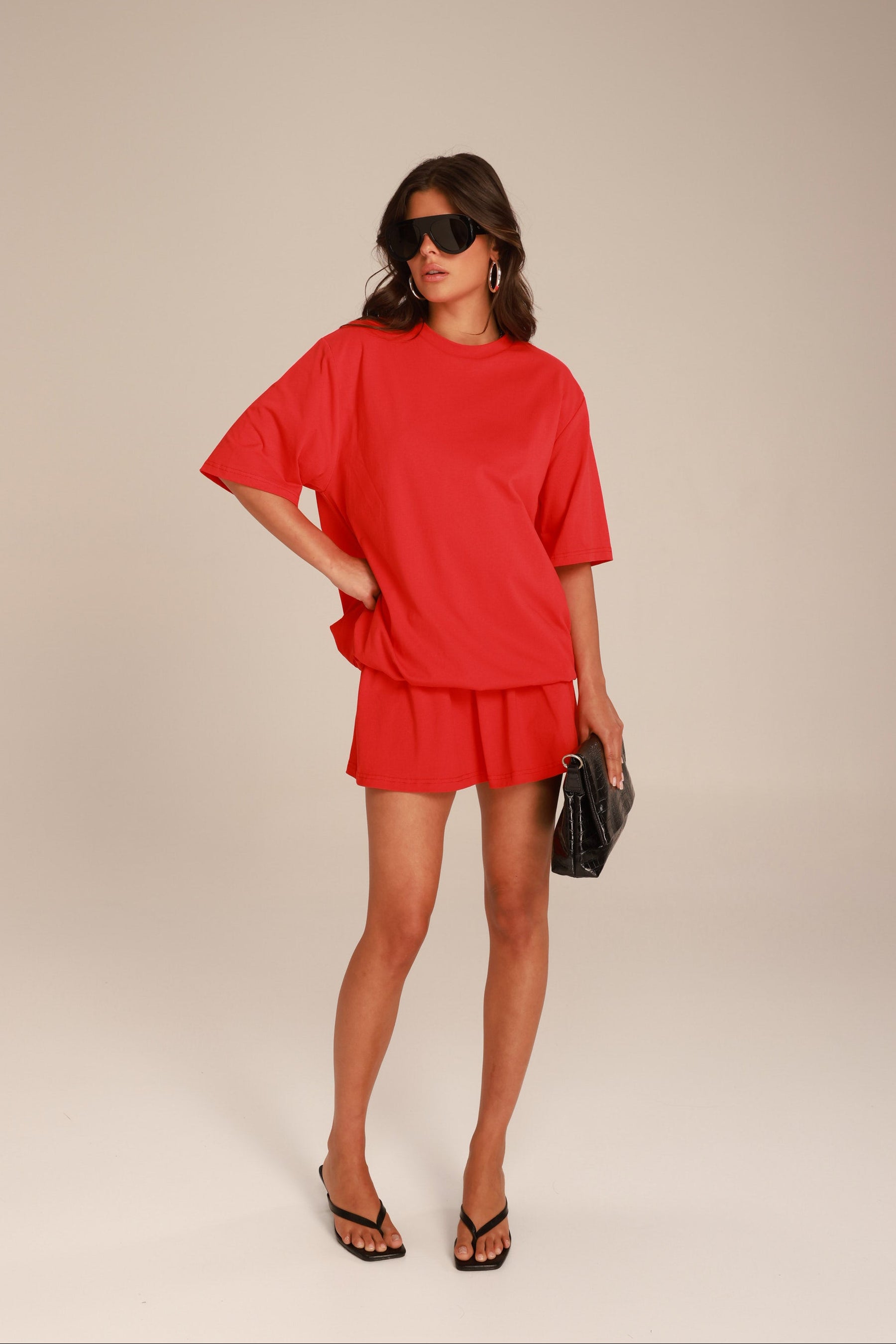 שמלת ג'ואי אדומה