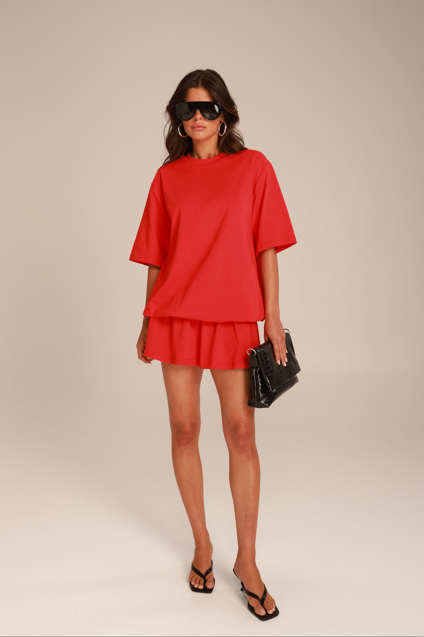 שמלת ג'ואי אדומה