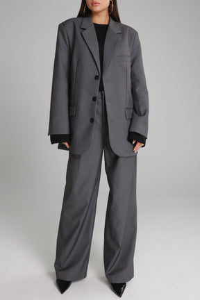 מכנסי דני אפור כהה