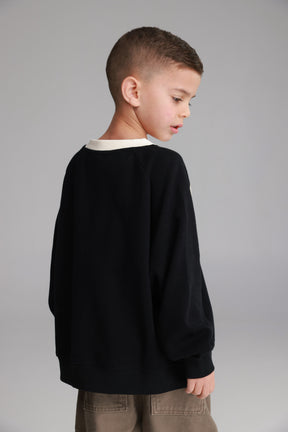 סוויטשירט אוליבר שחור