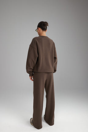 חליפת אדיסון חומה