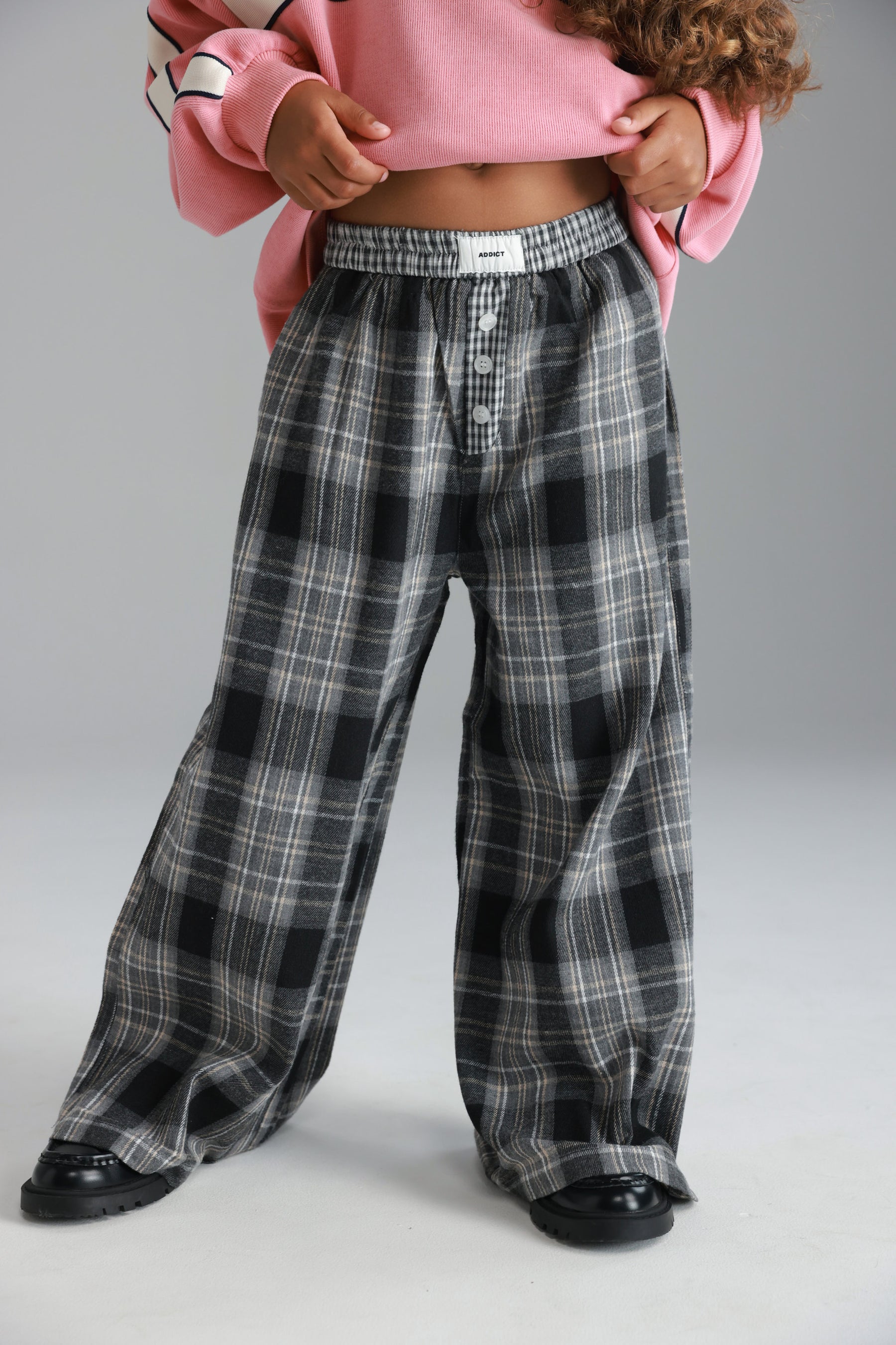 מכנסי סטיב אפורים