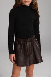 חולצת סטיק שחורה