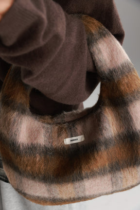 תיק איזבל משבצות חום